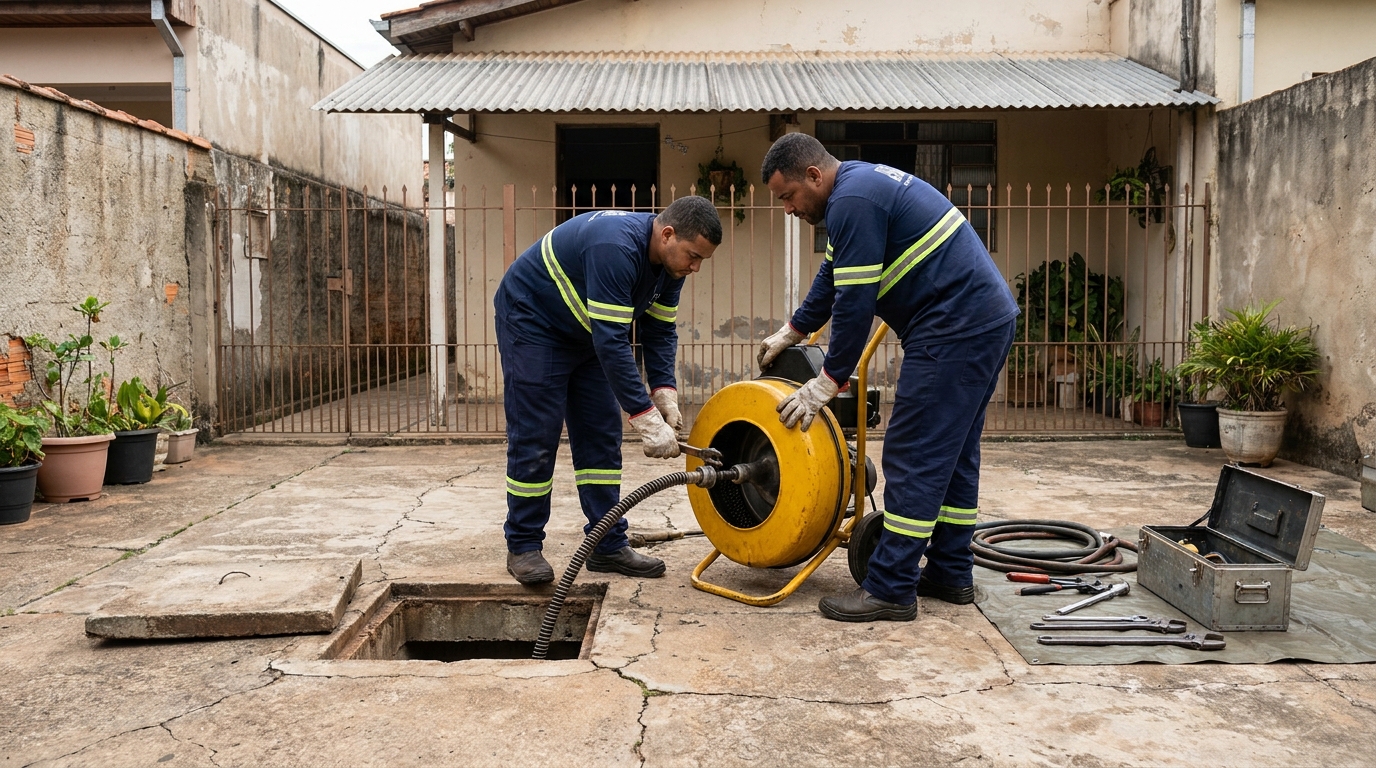 Desentupimento de Esgoto em Volta Redonda